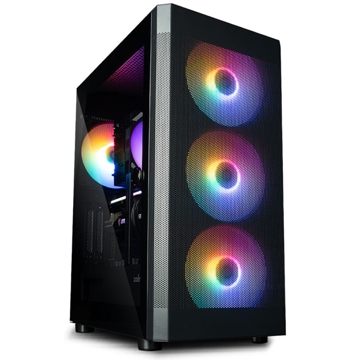 ქეისი Zalman I4TGBLACK, Computer Case, MidT, ATX, Mini-ITX, Micro-ATX, USB 2.0, USB 3.0, Black