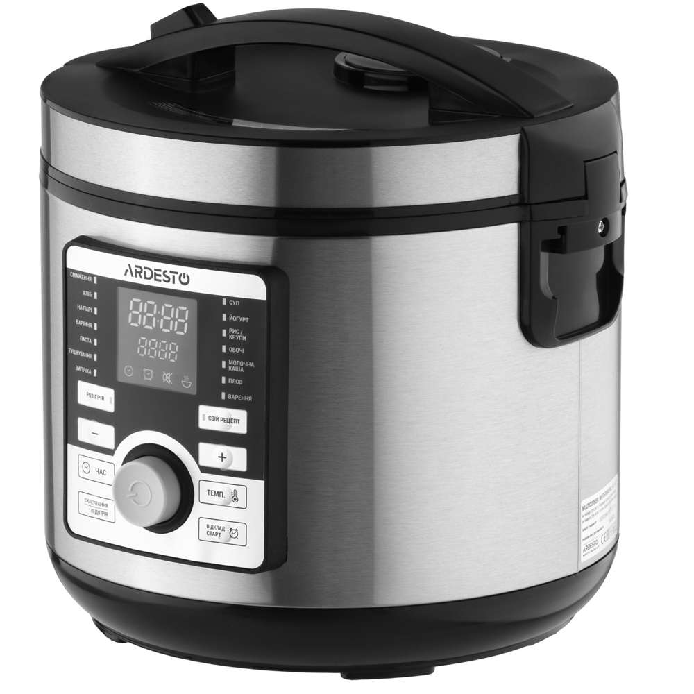 მულტსახარში Ardesto MC-P17, 860W, 5L, Multifunction Cooker, Silver