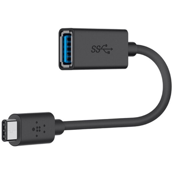 USB ადაპტერი Belkin F2CU036btBLK, USB-C To USB-A, Adapter, Black