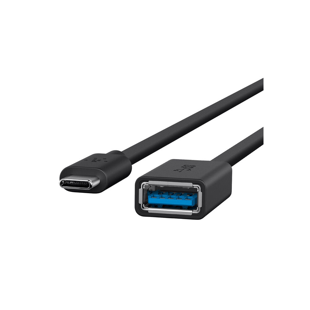 USB ადაპტერი Belkin F2CU036btBLK, USB-C To USB-A, Adapter, Black