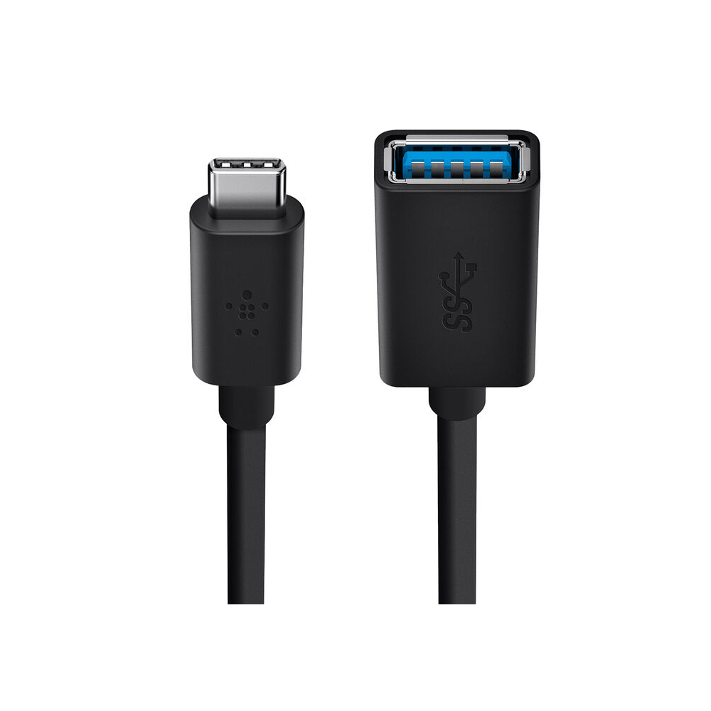 USB ადაპტერი Belkin F2CU036btBLK, Type-C To USB-A, Adapter, Black