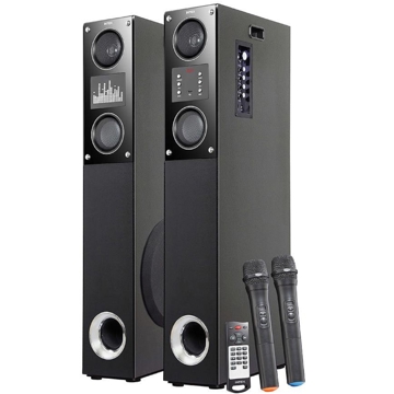 Intex TW-16000 FMUB, 160W, USB, FM, AUX, BT, Speakers, Black