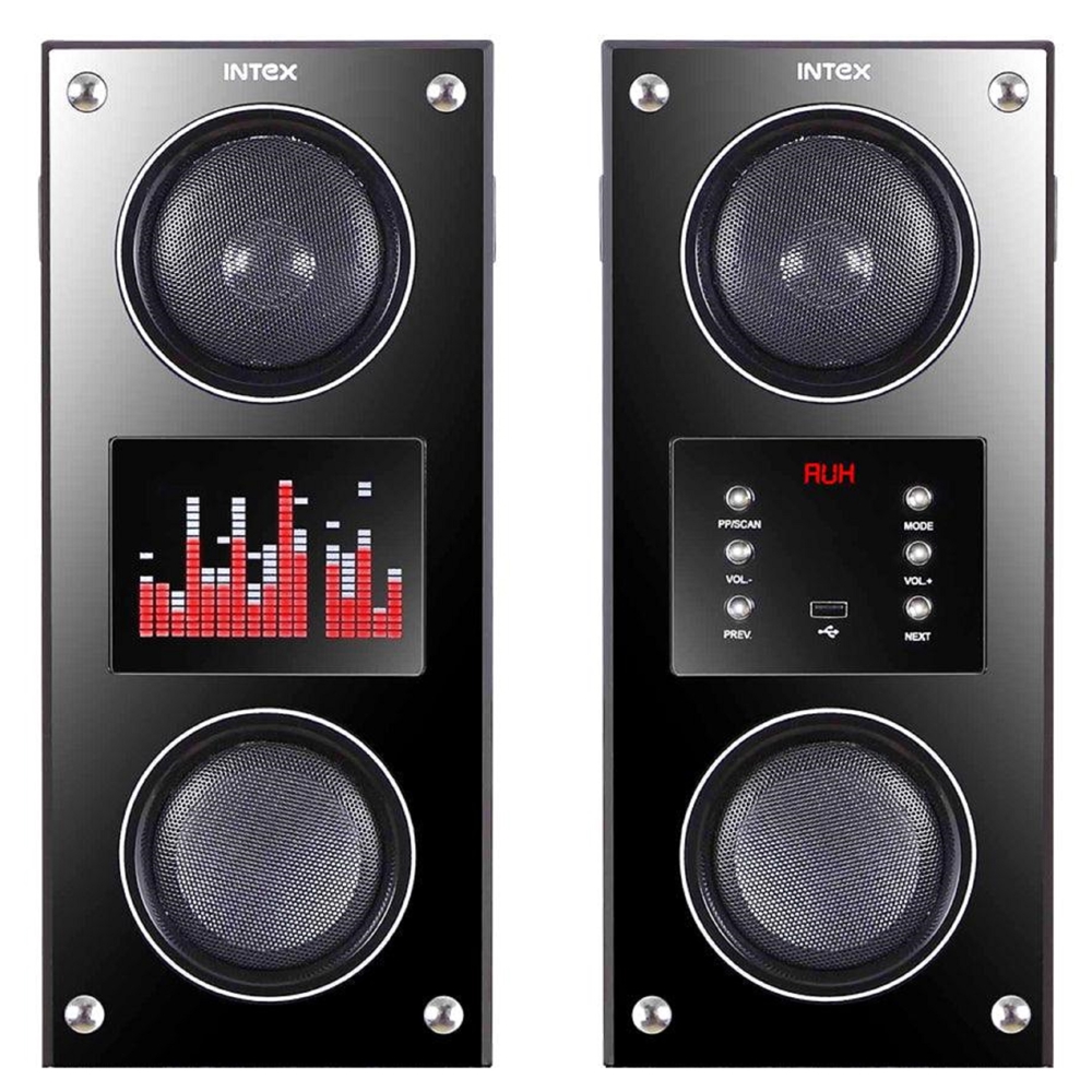 Intex TW-16000 FMUB, 160W, USB, FM, AUX, BT, Speakers, Black