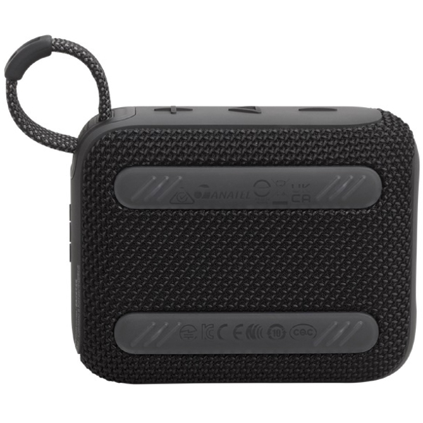 JBL JBLGO4BLK GO 4, 4.2W, Bluetooth, Speaker, Black