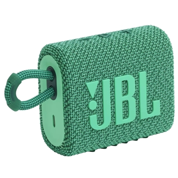 JBL JBLGO3ECOGRN GO 3 ECO, 4.2W, Bluetooth, USB, Speaker, Green