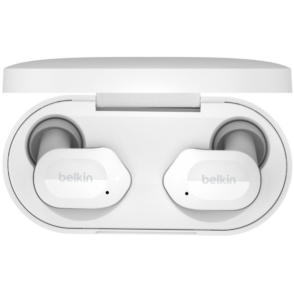 ყურსასმენი Belkin AUC005BTWH Soundform Play, Earbuds, Wireless, Bluetooth, White