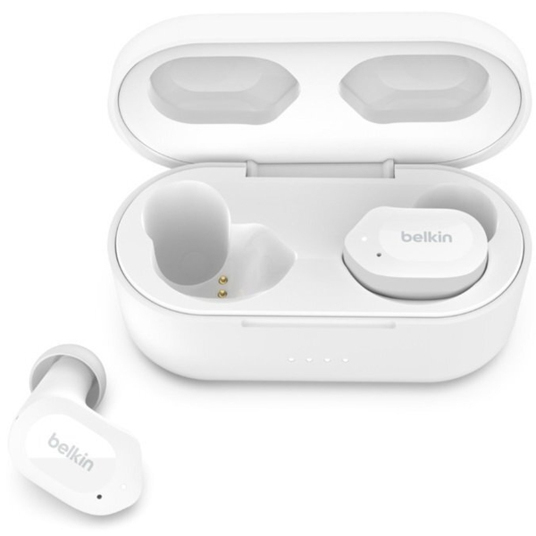 ყურსასმენი Belkin AUC005BTWH Soundform Play, Earbuds, Wireless, Bluetooth, White