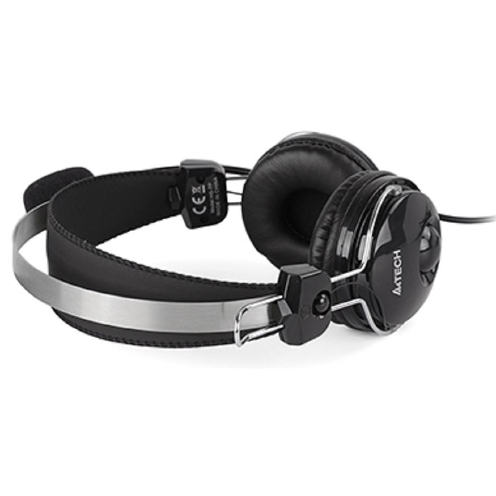 ყურსასმენი A4Tech HU-7P ComfortFit Stereo, Headset, Wired, USB, Black