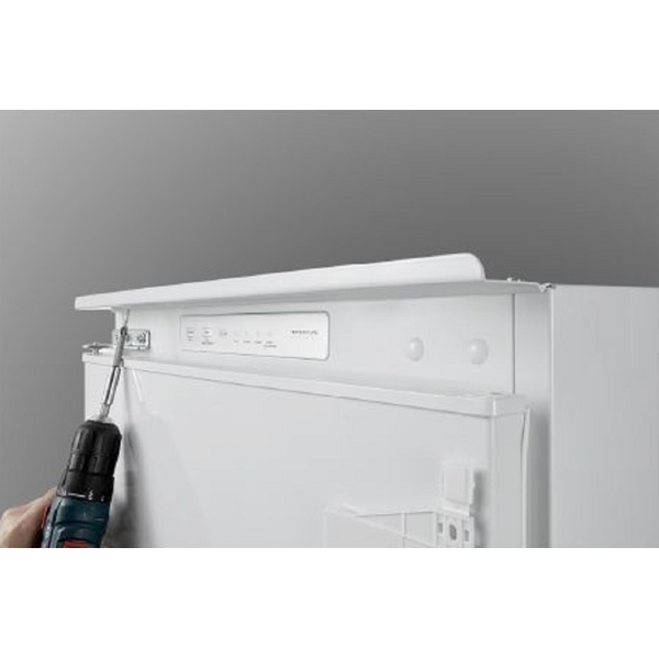 Midea MDRE306FZF01, A+, 212L, 41Db, Built-in Freezer, White