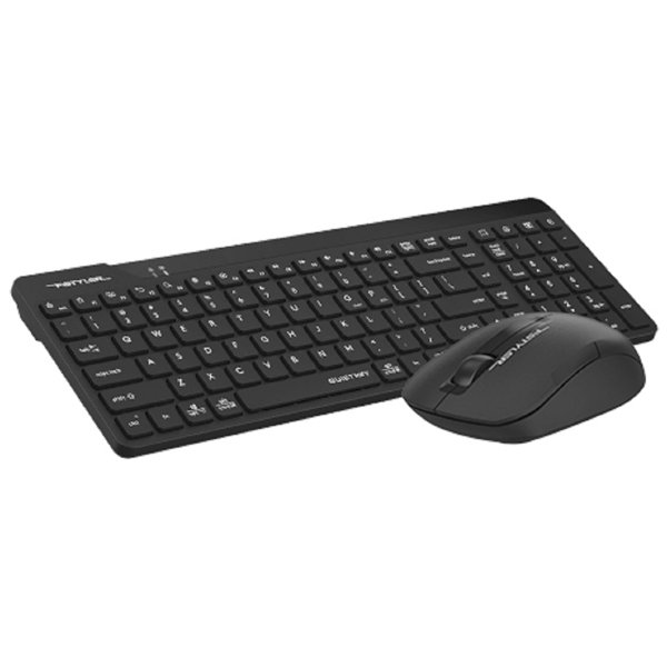 A4Tech Fstyler FG2300 Air2, Wireless, USB, Keyboard And Mouse, Black