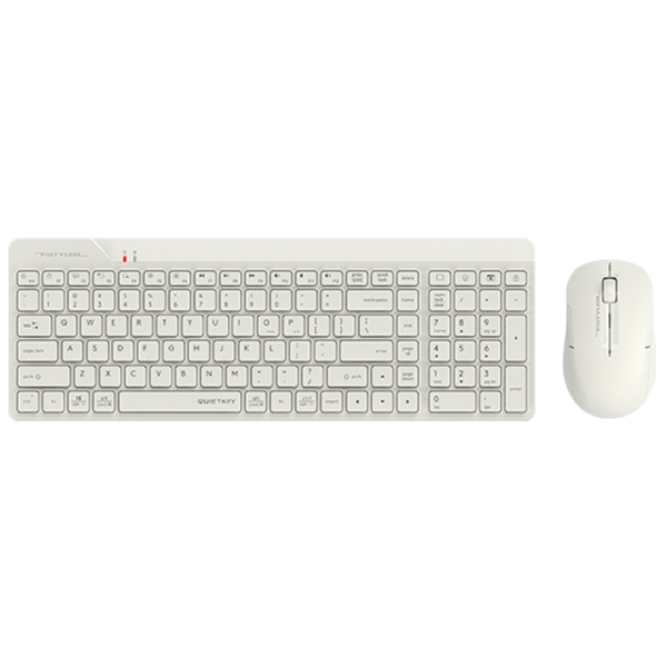 A4Tech Fstyler FG2300 Air2, Wireless, USB, Keyboard And Mouse, Beige