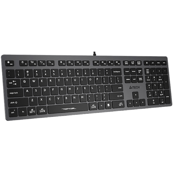 კლავიატურა A4Tech FX50 Fstyler, Wired, USB, Keyboard, Grey