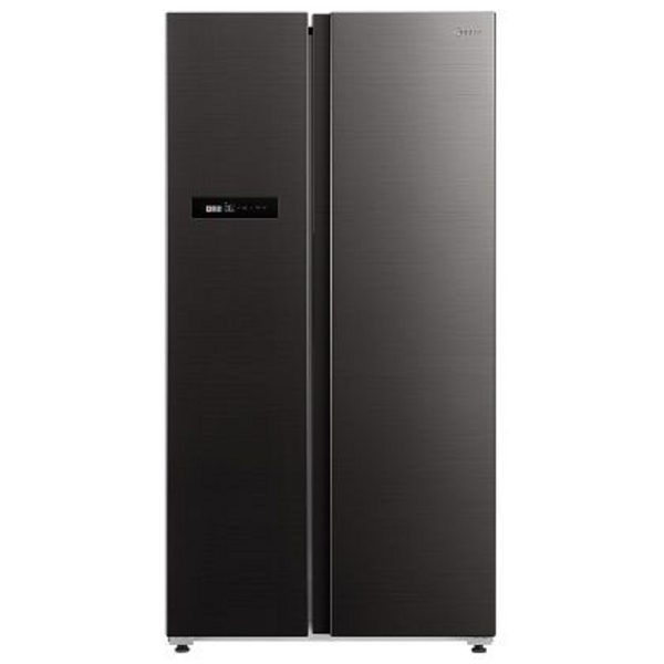 Midea MDRS791MIE28, 604L, A++, Refrigerator, Black