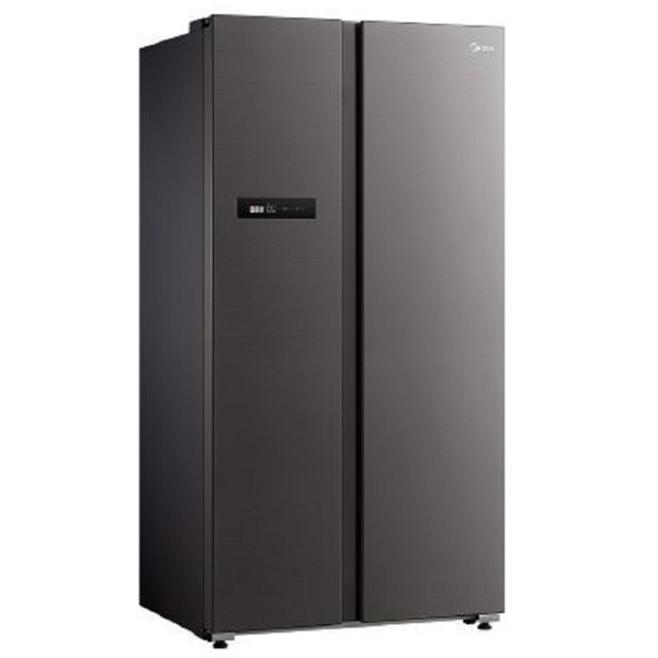 Midea MDRS791MIE28, 604L, A++, Refrigerator, Black