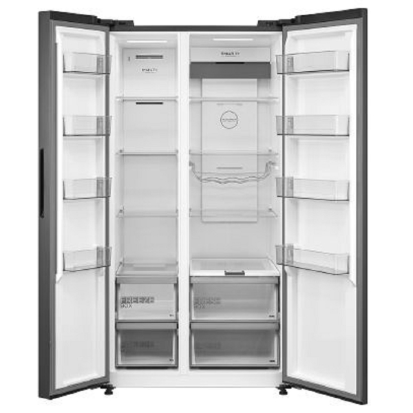 Midea MDRS791MIE28, 604L, A++, Refrigerator, Black