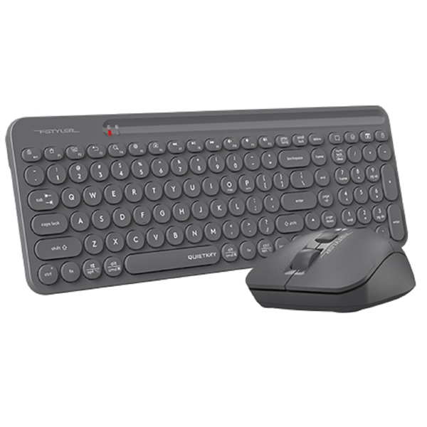 A4Tech Fstyler FG3300 Air2, Wireless, USB, Keyboard And Mouse, Air Grey