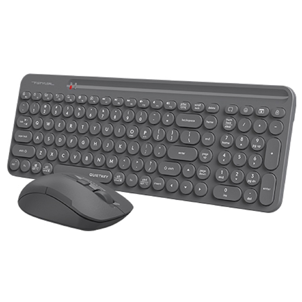 A4Tech Fstyler FG3300 Air2, Wireless, USB, Keyboard And Mouse, Air Grey