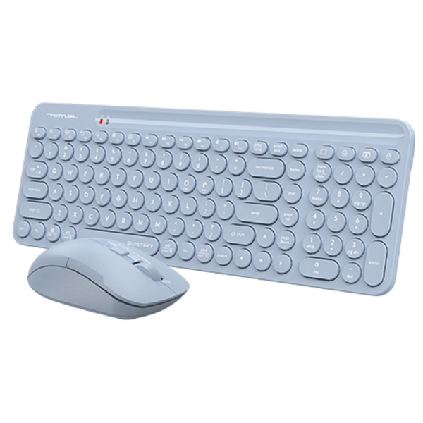 კლავიატურა+მაუსი A4Tech Fstyler FG3300 Air2, Wireless, USB, Keyboard And Mouse, Blue