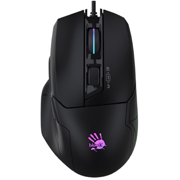 მაუსი A4Tech Bloody W70 Max, Wired, USB, Gaming Mouse, Black