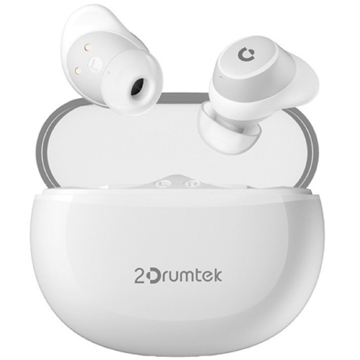 ყურსასმენი A4Tech 2Drumtek B27, Earbuds, Wireless, Bluetooth, White