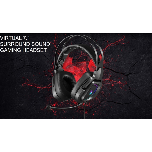 ყურსასმენი A4tech Bloody G570 Virtual 7.1, Gaming Headset, Wired, USB, Black