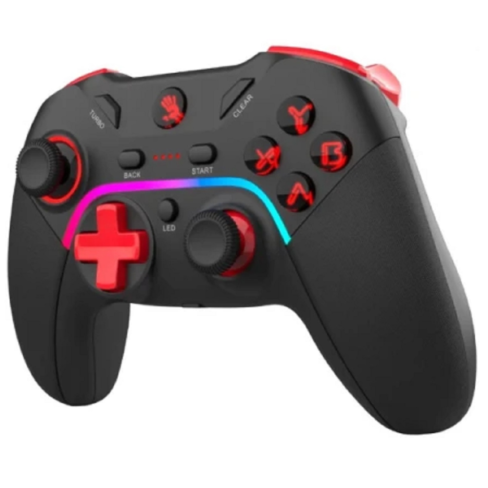 ჯოისტიკი A4Tech GPW70 Bloody, Gaming Controller For PC, PS3, Switch, Android, Wireless, USB, Black