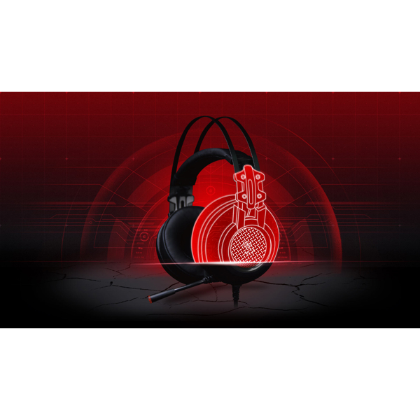 ყურსასმენი A4tech G525 Bloody Virtual 7.1, Gaming Headset, Wired, USB, Black