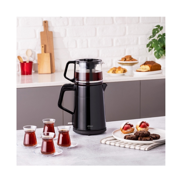 ჩაის აპარატი Arzum AR3134, 0.5L, Tea Maker, Black