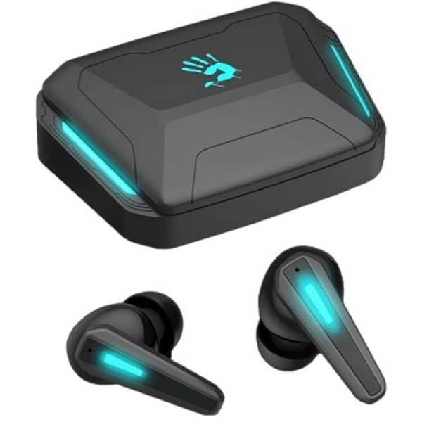 ყურსასმენი A4tech M70 Bloody, Gaming Earbuds, Wireless, Bluetooth, Black/Blue