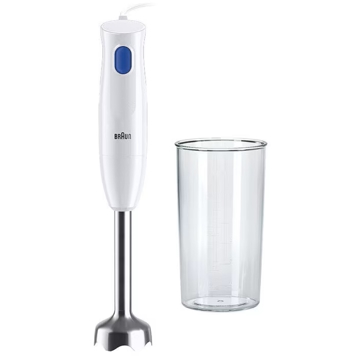 ხელის ბლენდერი Braun MQ10.001MWH, 450W, 600ML, Blender, White