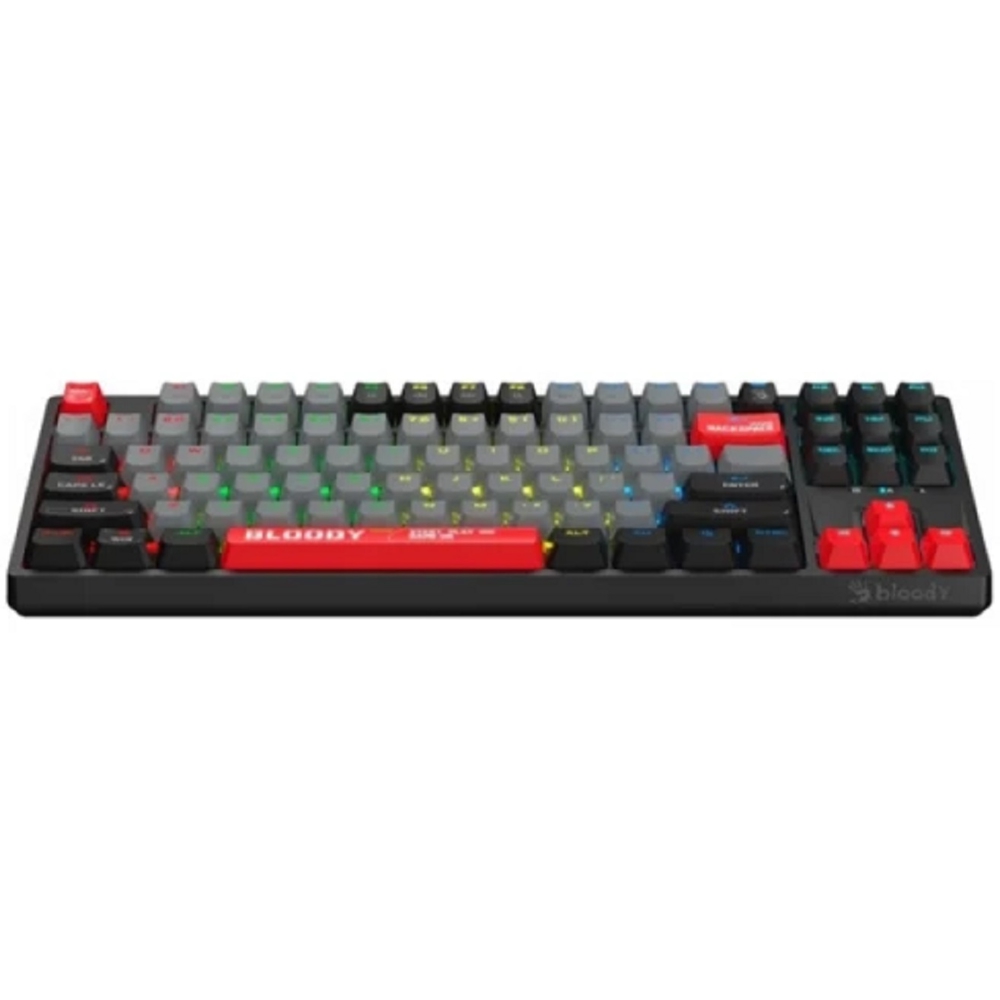 კლავიატურა A4Tech S87 Bloody, Wired, RGB, USB, Gaming Keyboard, Energy Red