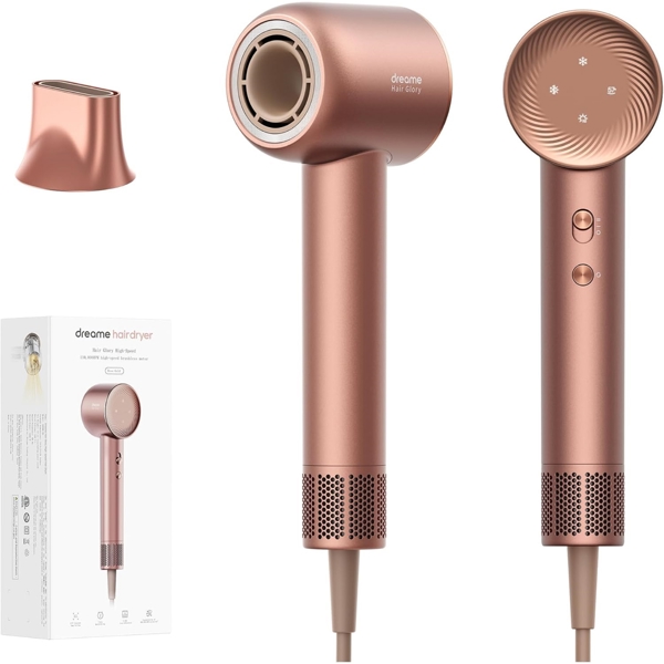 თმის საშრობი Dreame AHD6A-RS Hair Glory, 1600W, Hair Dryer, Rose Gold