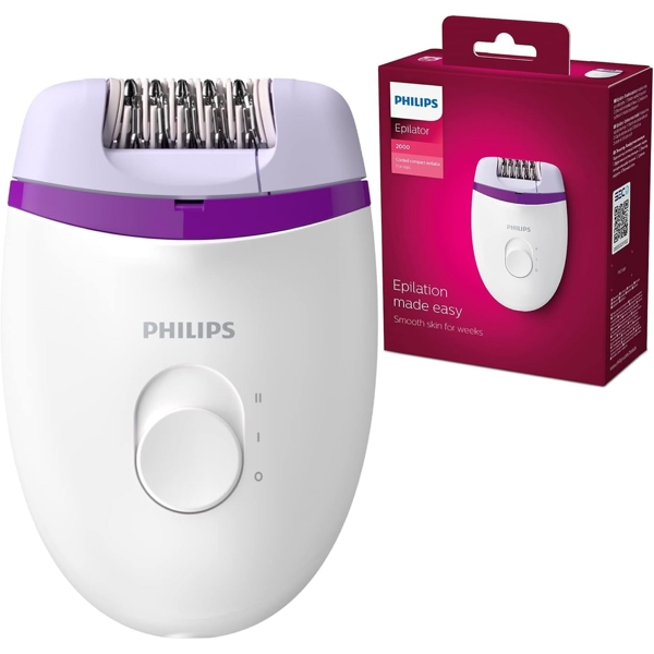 Philips BRE225/01, Epilator, White