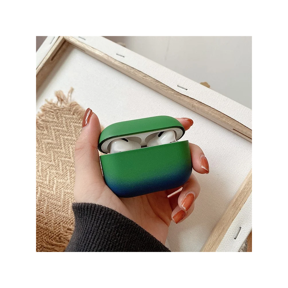 TVC 680901766C, Apple AirPods Pro, Headphone Case, Green/Blue