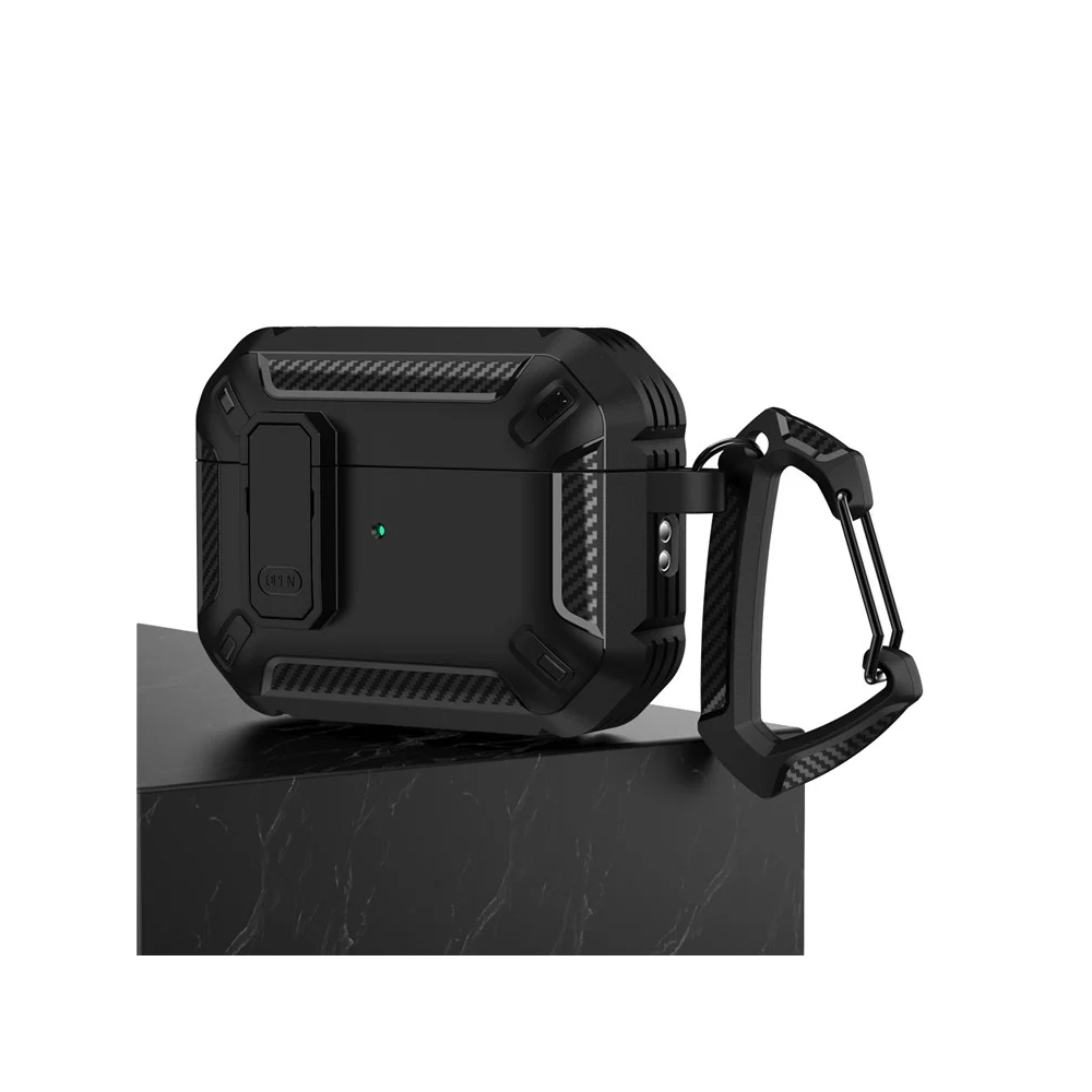 TVC 680901537G, Apple AirPods Pro 2, Headphone Case, Black