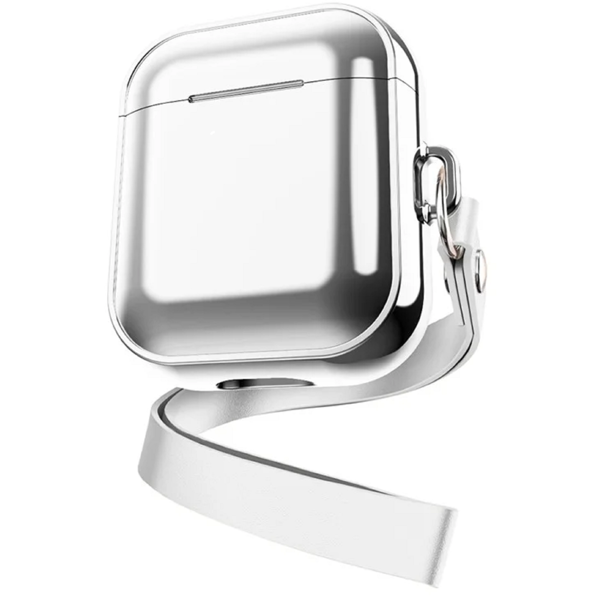 TVC 680608332F, Apple AirPods Pro 2, Headphone Case, Silver