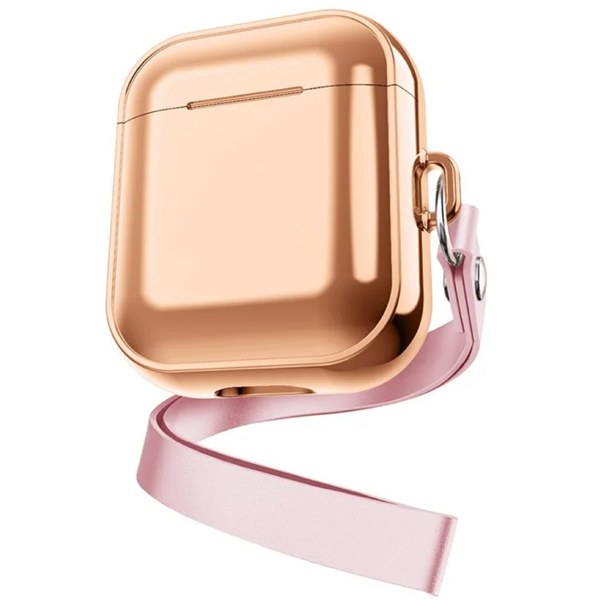 TVC 680608332E, Apple AirPods Pro 2, Headphone Case, Rose Gold