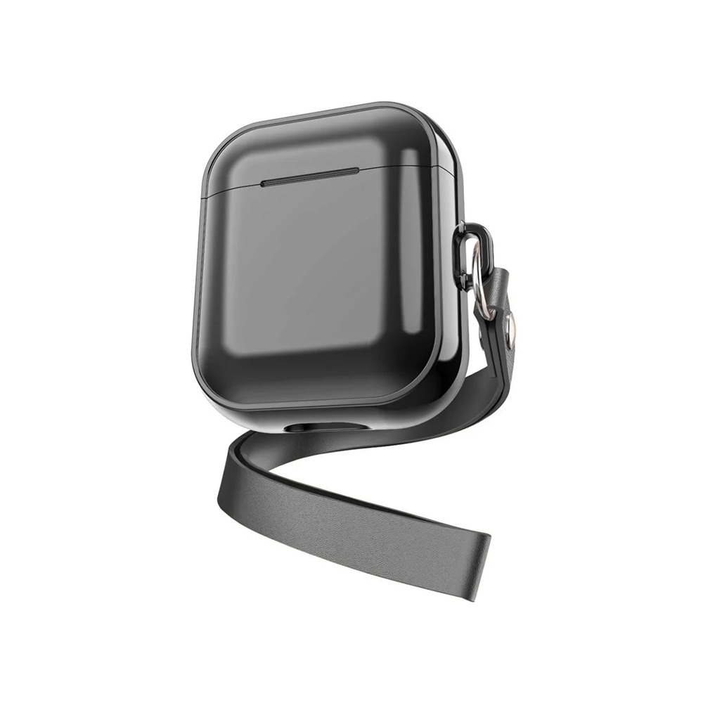 ყურსასმენის ქეისი TVC 680608332A, Apple AirPods Pro 2, Headphone Case, Black