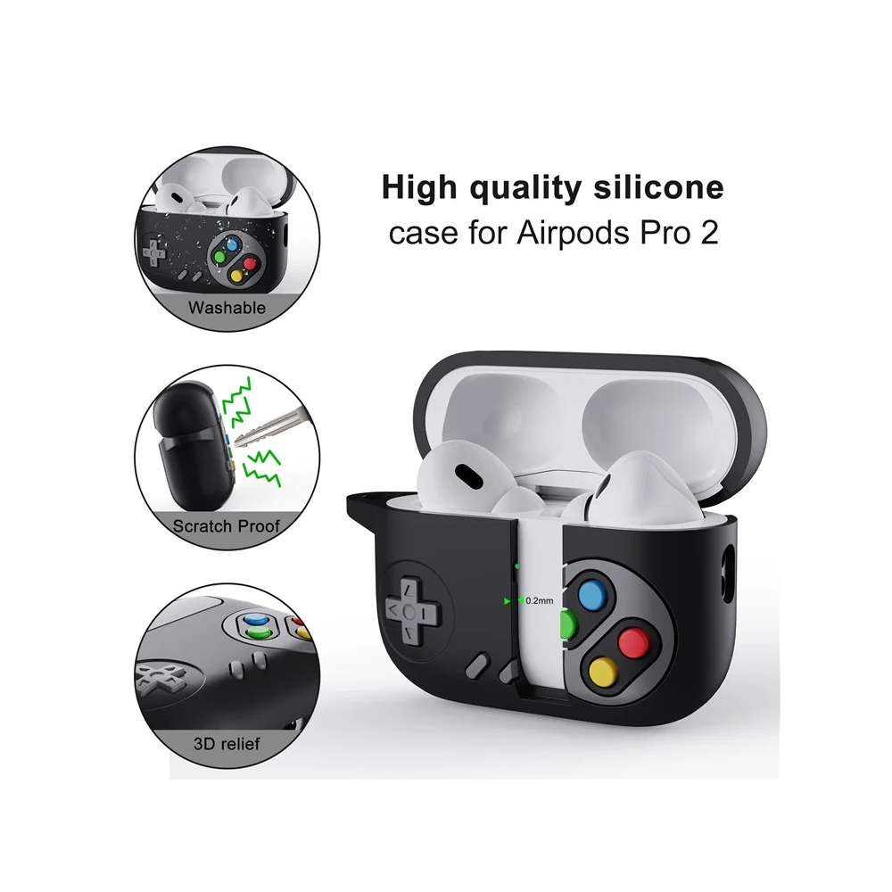 TVC 680902142B, Apple AirPods Pro (Gen 2)/Pro 2, Headphone Case, Grey