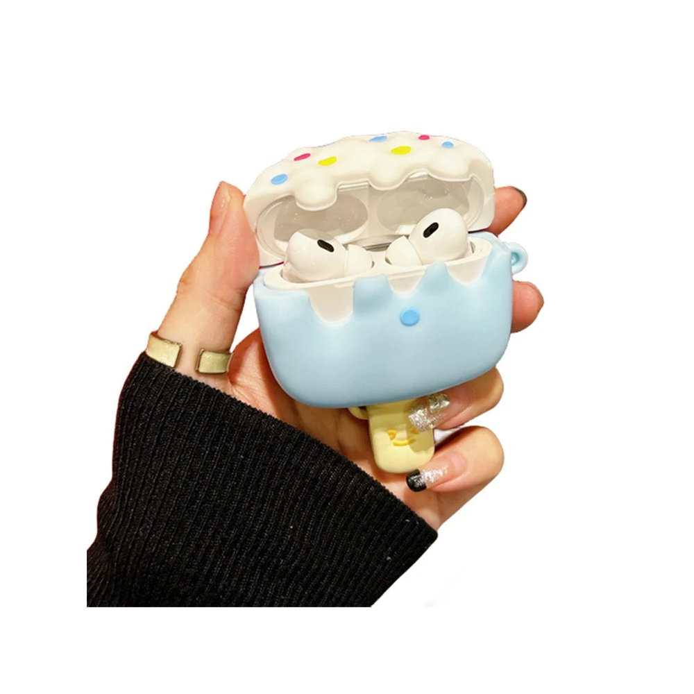 TVC 680902438A, Apple AirPods Pro/Pro 2, Headphone Case, Ice Cream