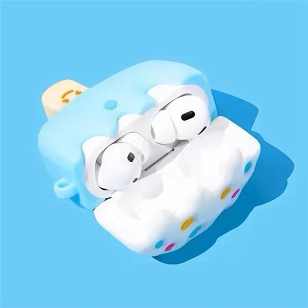 ყურსასმენის ქეისი TVC 680902438A, Apple AirPods Pro/Pro 2, Headphone Case, Ice Cream