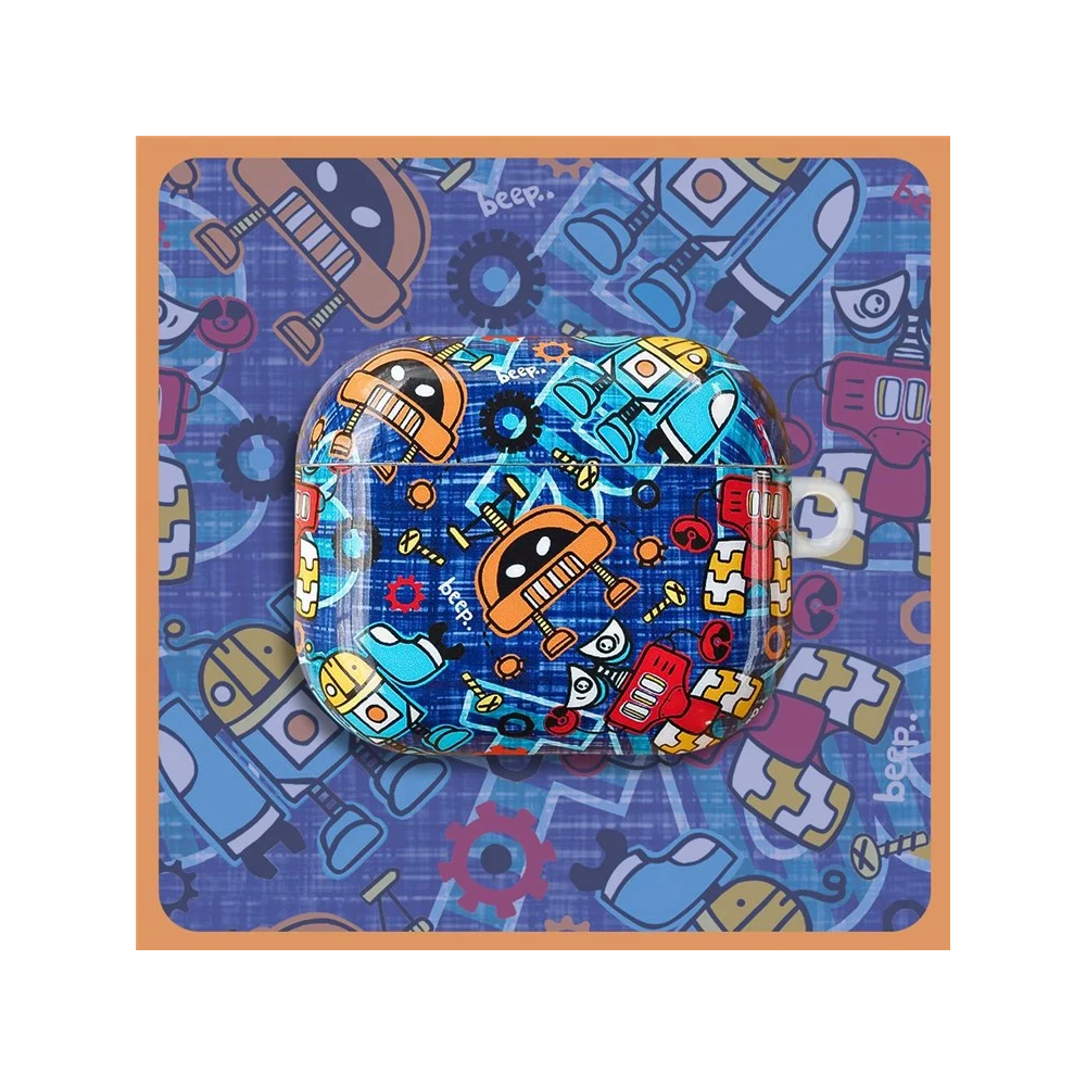 TVC 680901079C, Apple AirPods 3, Headphone Case, Robot