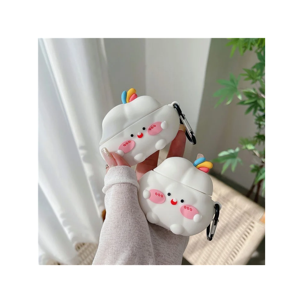 TVC 680902581A, Apple AirPods 3, Headphone Case, White