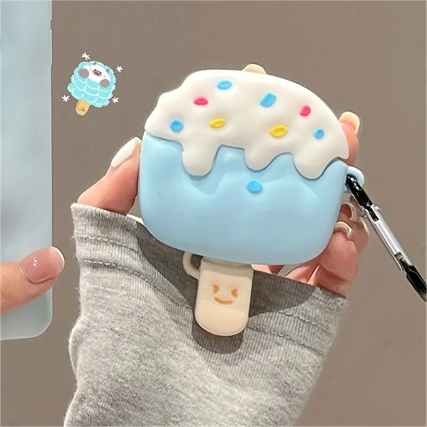 ყურსასმენის ქეისი TVC 680902440A, Apple AirPods 3, Headphone Case, Ice Cream