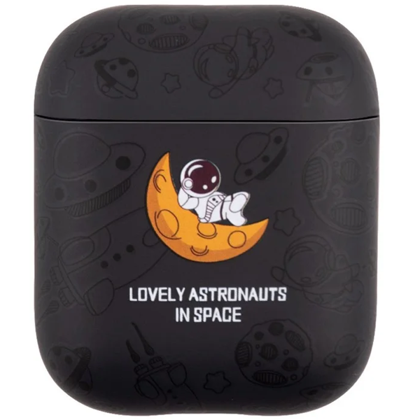 ყურსასმენის ქეისი TVC 680901146A, Apple AirPods 2nd gen, Headphone Case, Black Astronaut