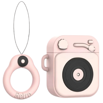 ყურსასმენის ქეისი TVC 100300204C, Apple AirPods 2nd Gen, Headphone Case, Pink