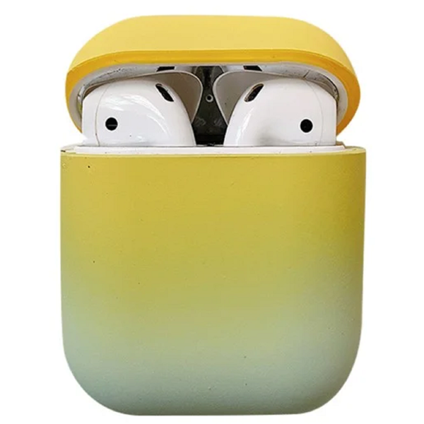 TVC 680901765G, Apple AirPods 2nd Gen, Headphone Case, Yellow/Green