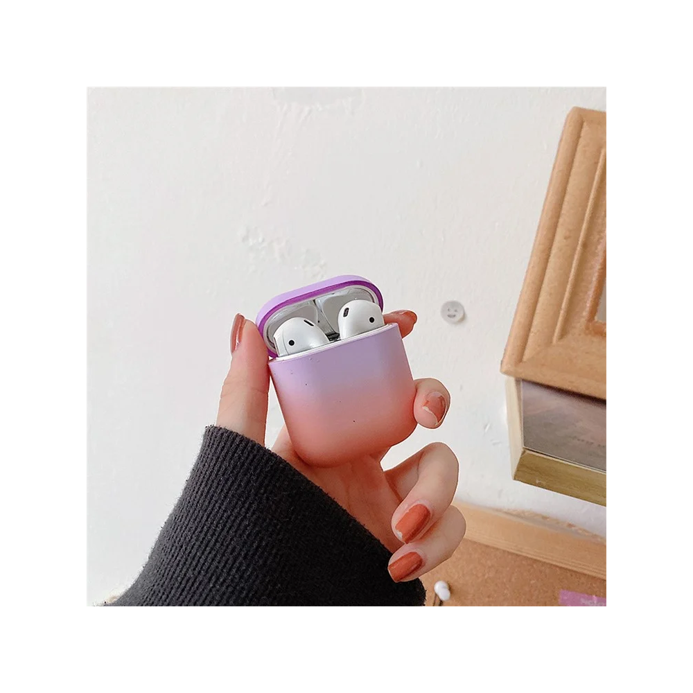 TVC 680901765B, Apple AirPods 2nd Gen, Headphone Case, Purple/Pink