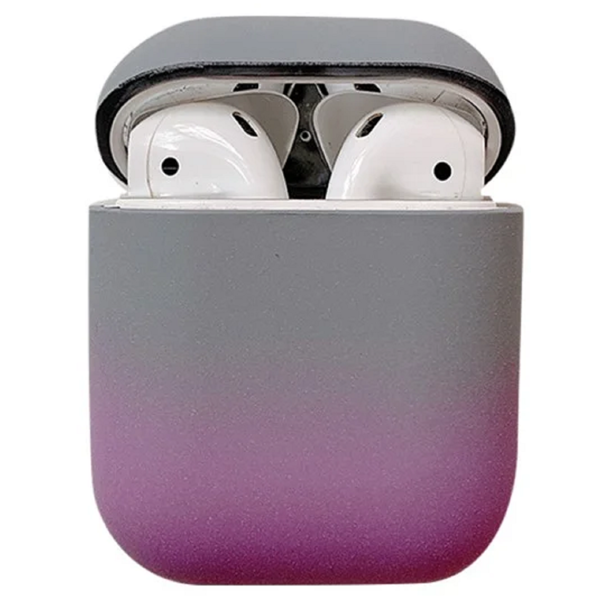 ყურსასმენის ქეისი TVC 680901765F, Apple AirPods 2nd Gen, Headphone Case, Grey/Purple