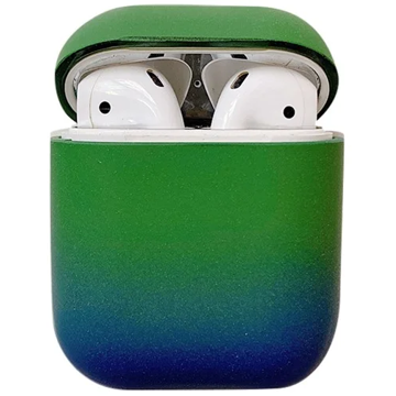 TVC 680901765C, Apple AirPods 2nd Gen, Headphone Case, Green/Blue